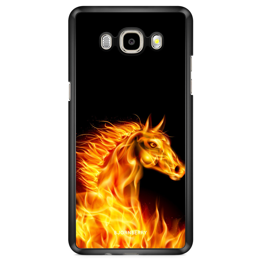 Samsung Galaxy J7 (2016) Case - Flames Horse