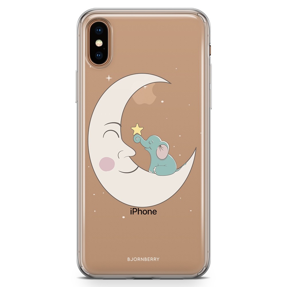 iPhone Xs Max Fashion Case - Elephant Moon