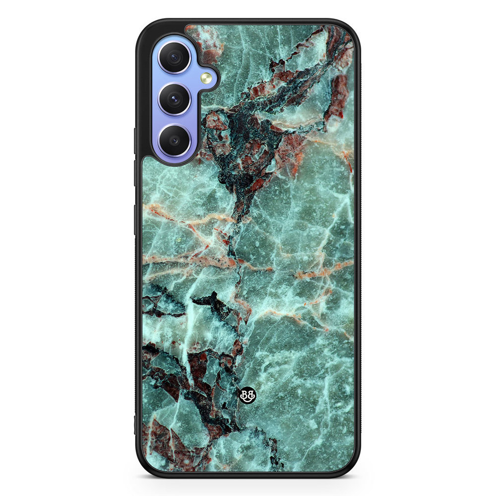 Samsung Galaxy A34 5G Case - Green Marble