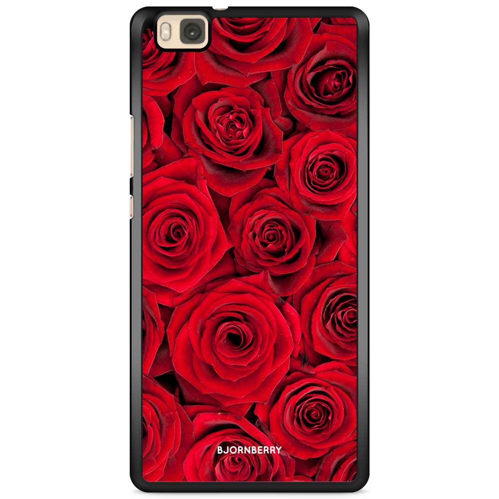 Huawei P8 Lite Case - Red Roses