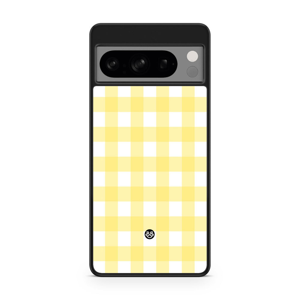 Google Pixel 8 Pro Case - SUMMER GARDEN - Lemon Check
