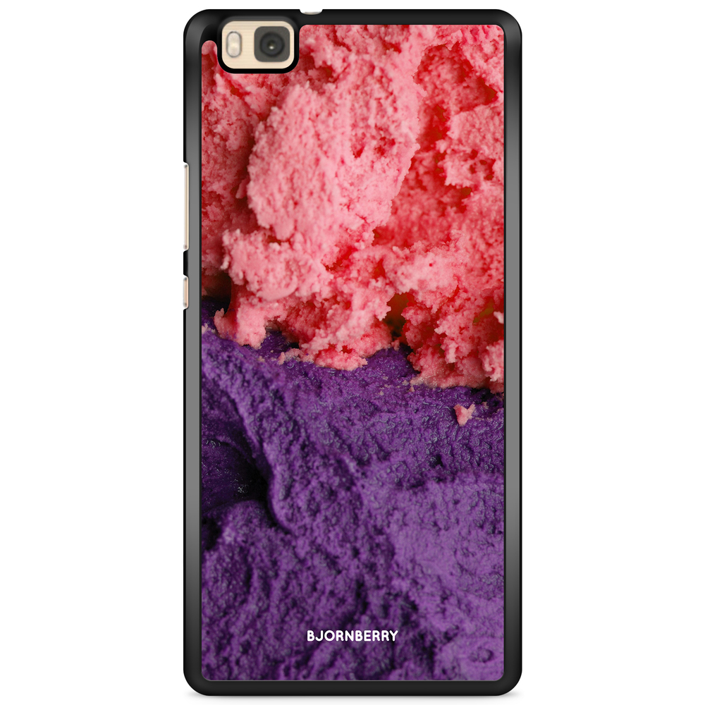 Huawei P8 Lite Case - Icecream Pink/Purple