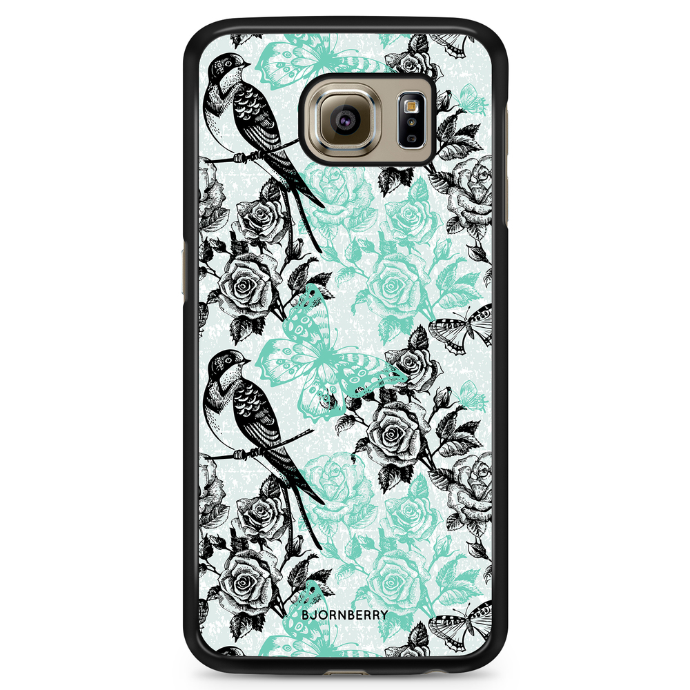 Samsung Galaxy S6 Case - Birds & Roses