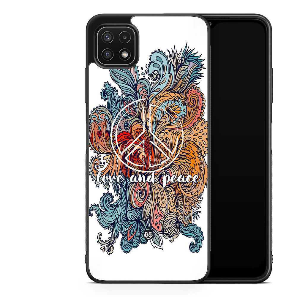 Samsung Galaxy A22 5G Case - Love and peace