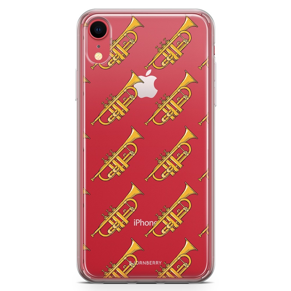 iPhone XR Fashion Case - Trumpet Pattern