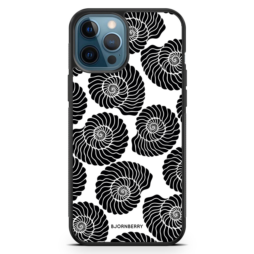 iPhone 12 Pro Case - Seashell BW