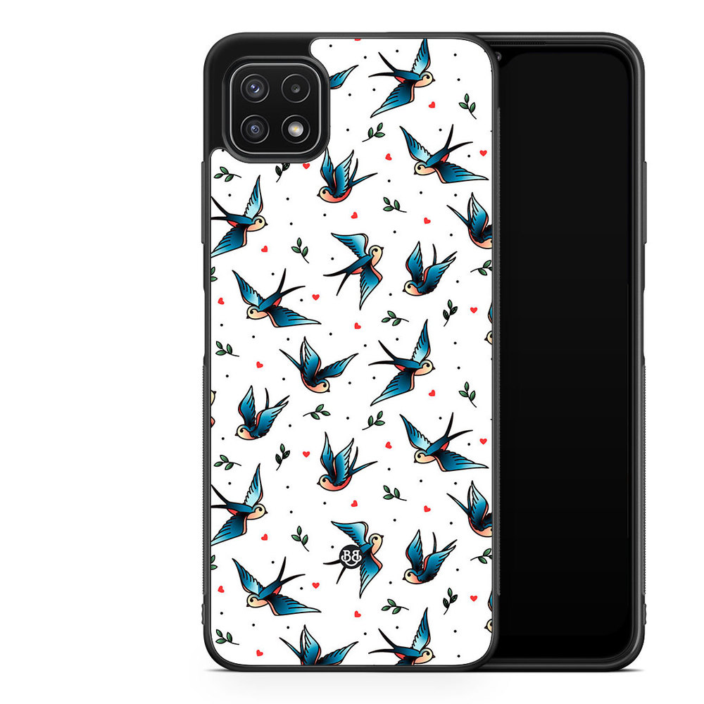 Samsung Galaxy A22 5G Case - Swallows