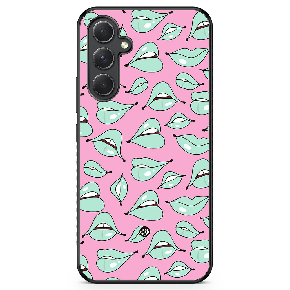Samsung Galaxy A54 5G Case - Green Lips