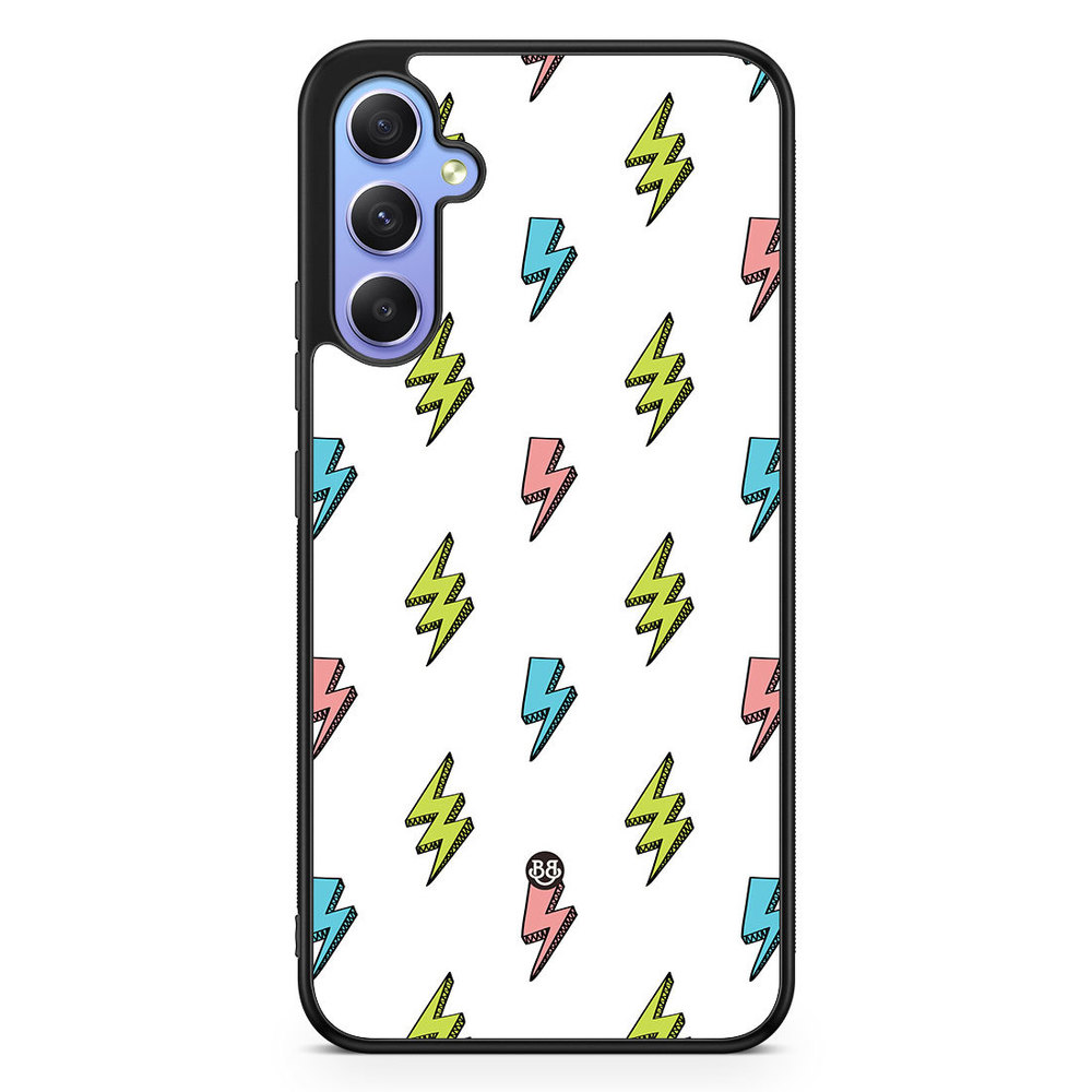 Samsung Galaxy A34 5G Case - Lightning Bolts