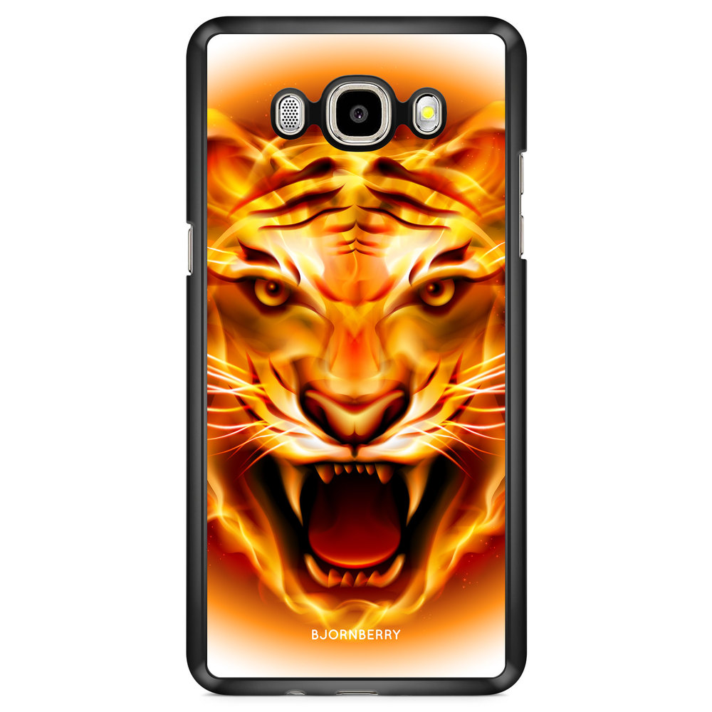 Samsung Galaxy J7 (2016) Case - Flames Tiger