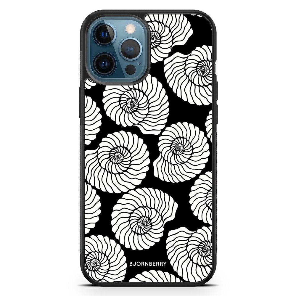 iPhone 12 Pro Case - Seashell BW
