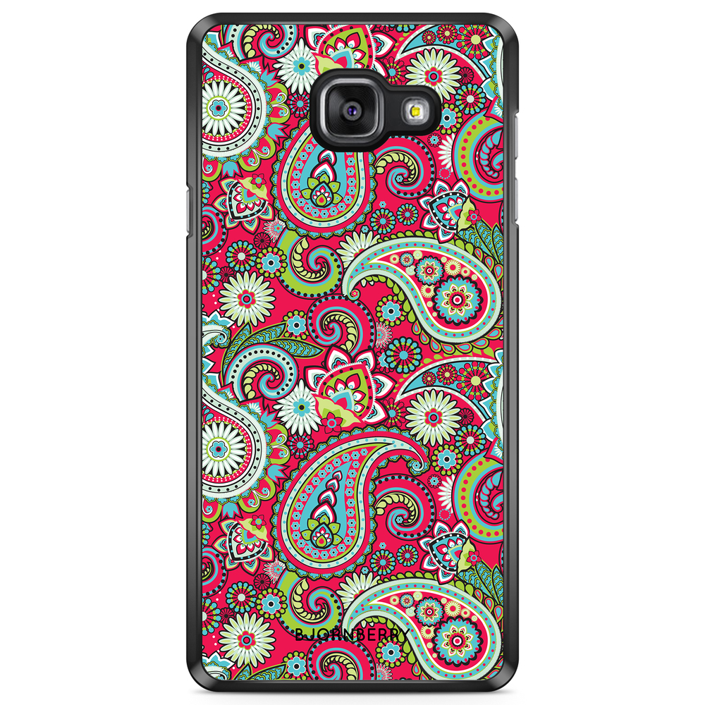 Samsung Galaxy A5 6 (2016) Case - Red Paisley