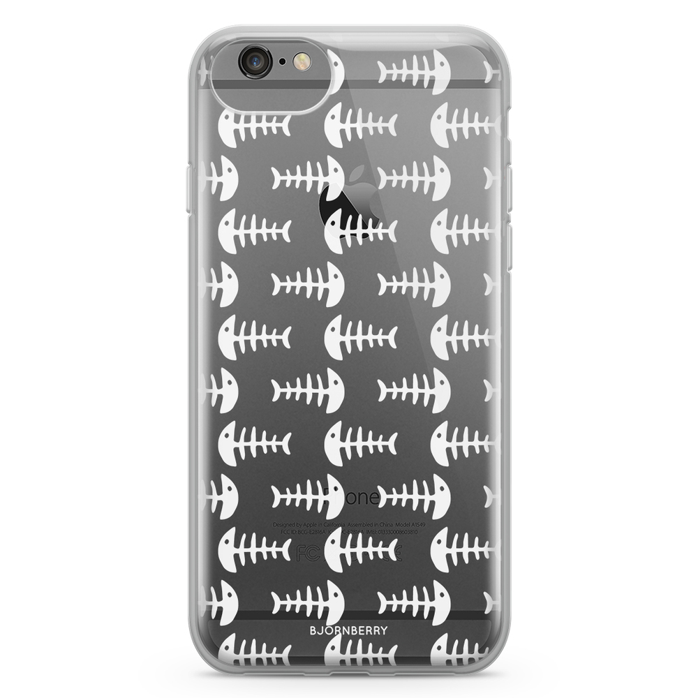 iPhone 6/6s Fashion Case - Fish Skeleton