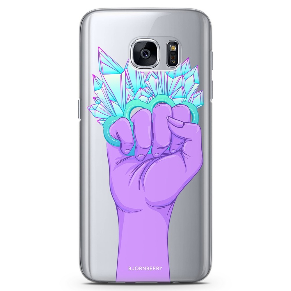 Samsung Galaxy S6 TPU Case - Crystal Knuckles