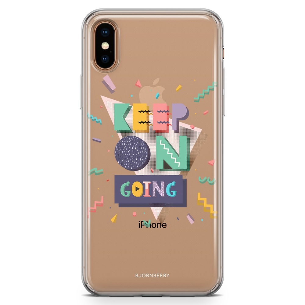 iPhone Xs Max Fashion Case - Keep On Going