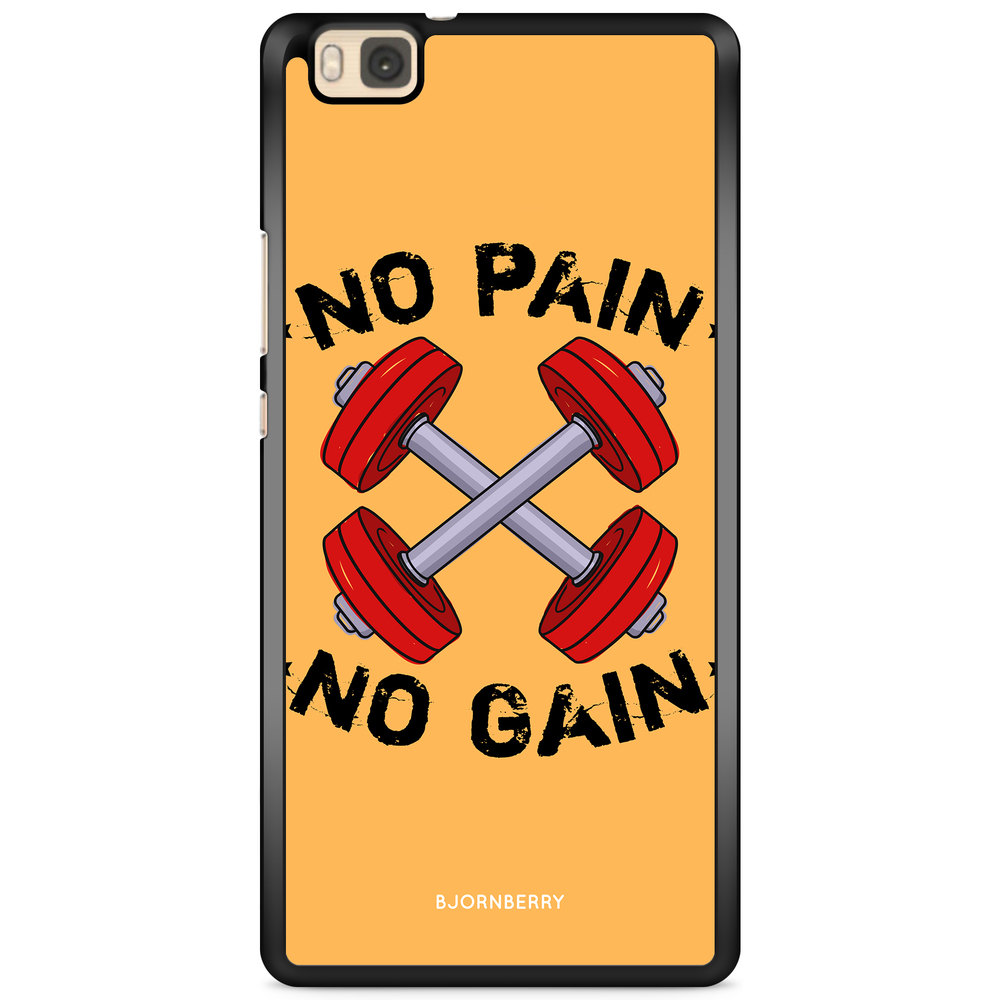 Huawei P8 Lite Case - No Pain No Gain