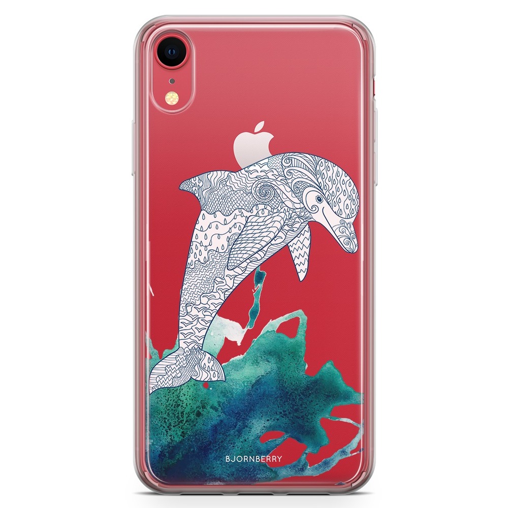 iPhone XR Fashion Skal - Mandala Delfin