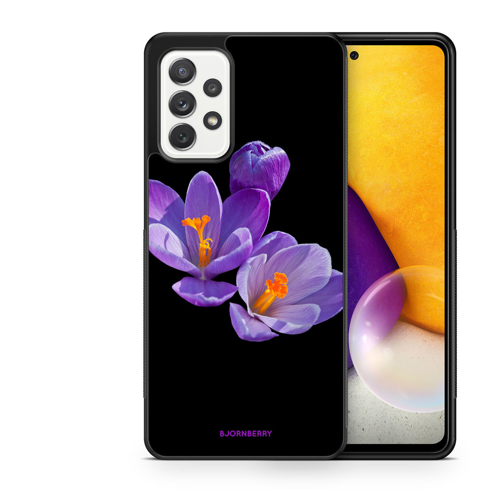 Samsung Galaxy A52/A52s 5G Case - Purple Flowers
