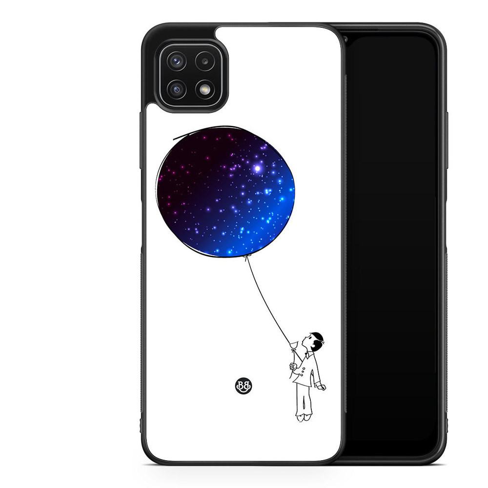 Samsung Galaxy A22 5G Case - Space Balloon