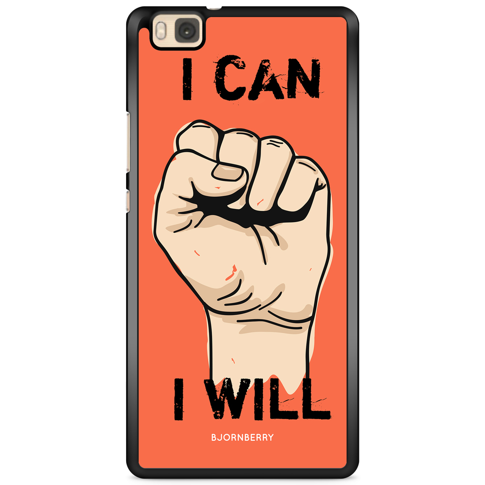 Huawei P8 Lite Case - I CAN I WILL