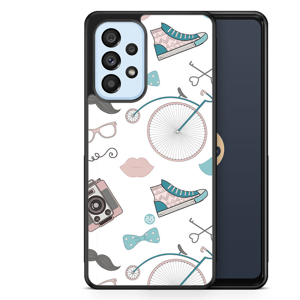 Samsung Galaxy A53 5G Case - Hipster Pattern