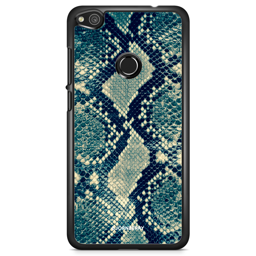 Huawei Honor 8 Lite Case - Blue Snakeskin
