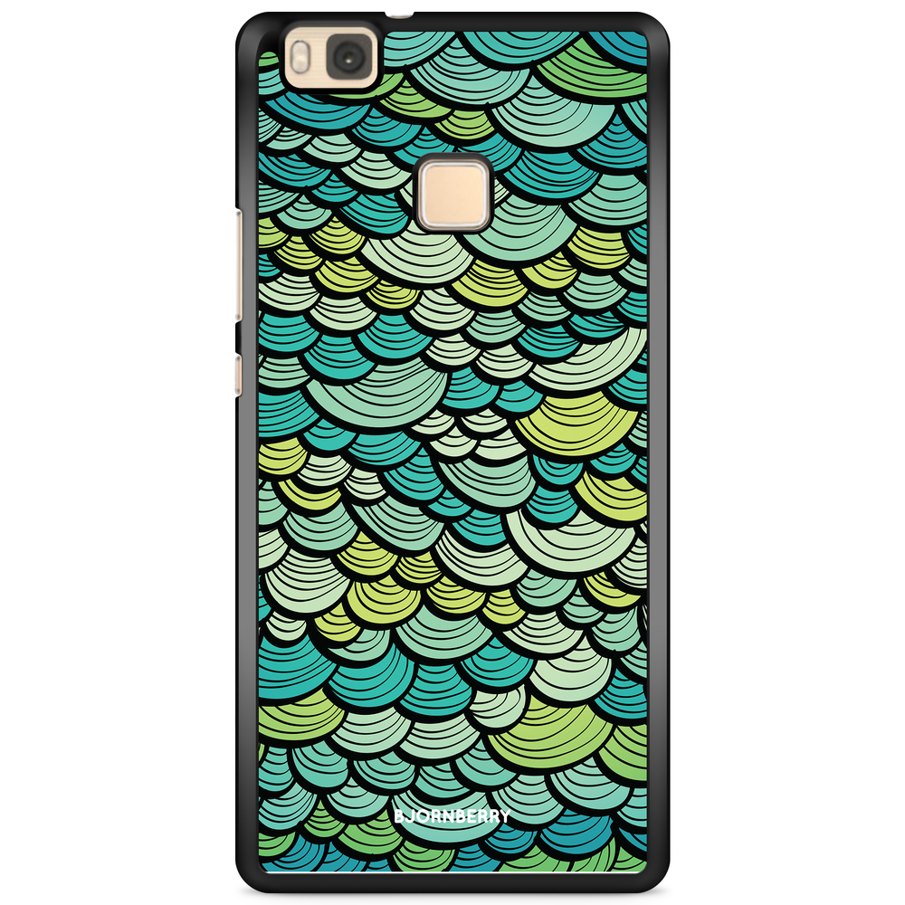 Huawei P9 Lite Case - Green Mermaid Scales