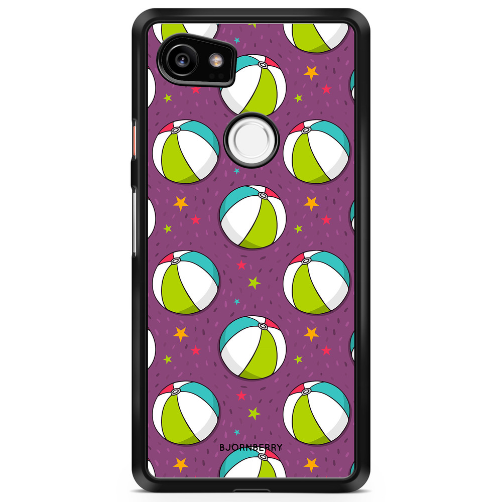 Google Pixel 2 XL Case - Beach Ball Pattern