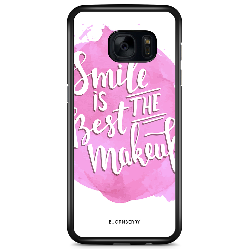 Samsung Galaxy S7 Edge Case - Smile Quote