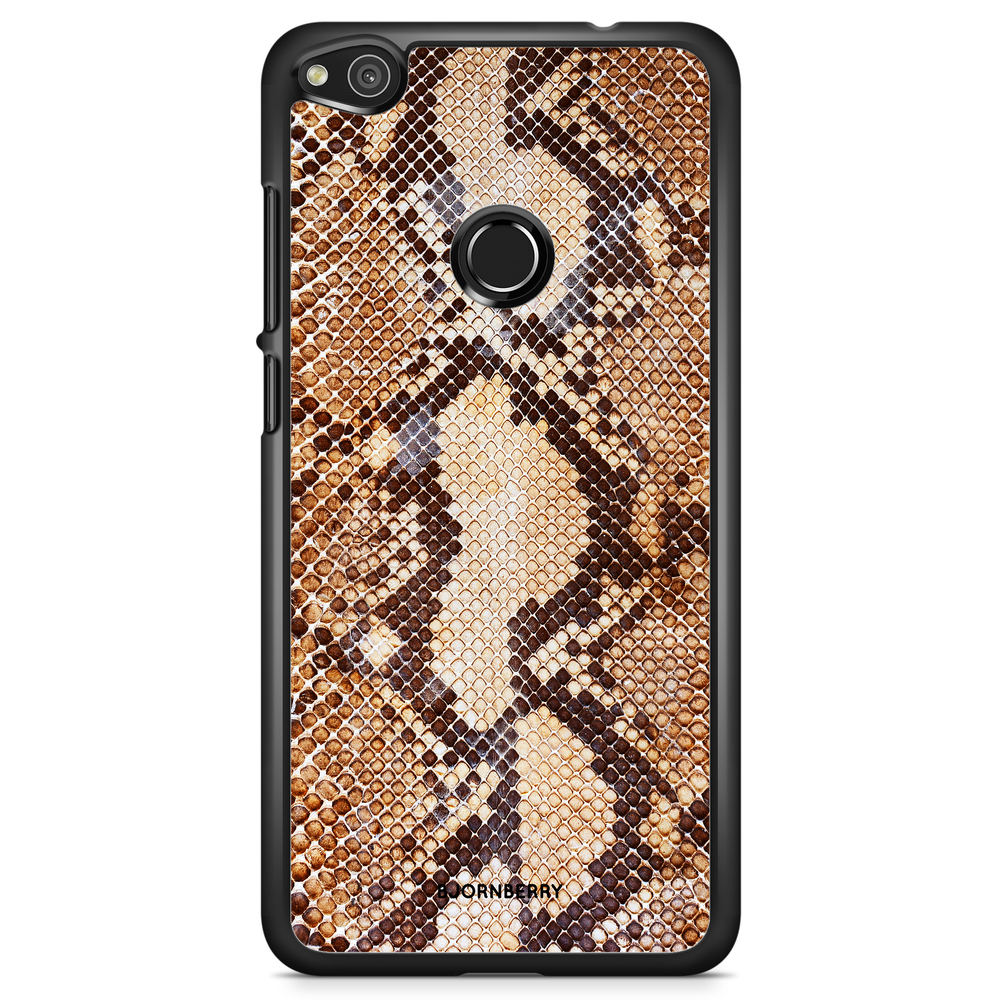 Huawei Honor 8 Lite Case - Snakeskin Brown