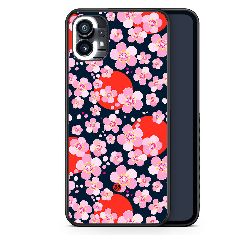 Nothing Phone (1) Case - Japanese Flowers
