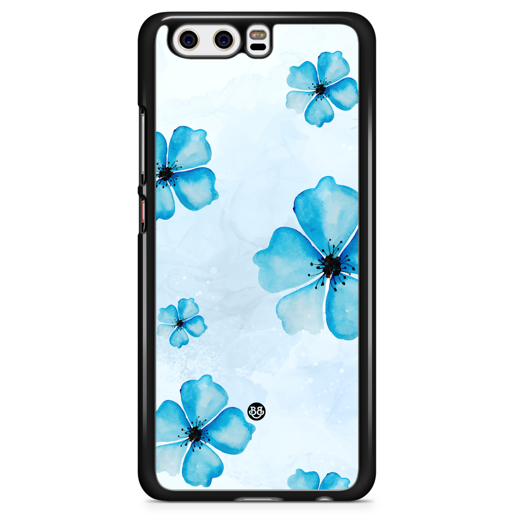 Huawei P10 Case - WILD BLOOM - Blue Bloom