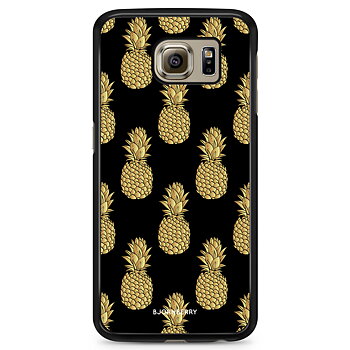 Samsung Galaxy S6 Skal - Guldiga Ananas