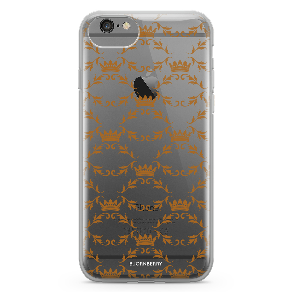 iPhone 6/6s Fashion Case - Crown Pattern