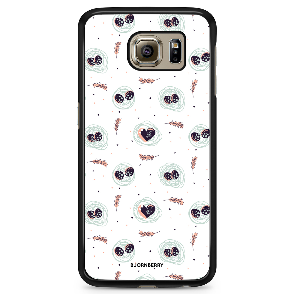 Samsung Galaxy S6 Case - Eggs and Hearts