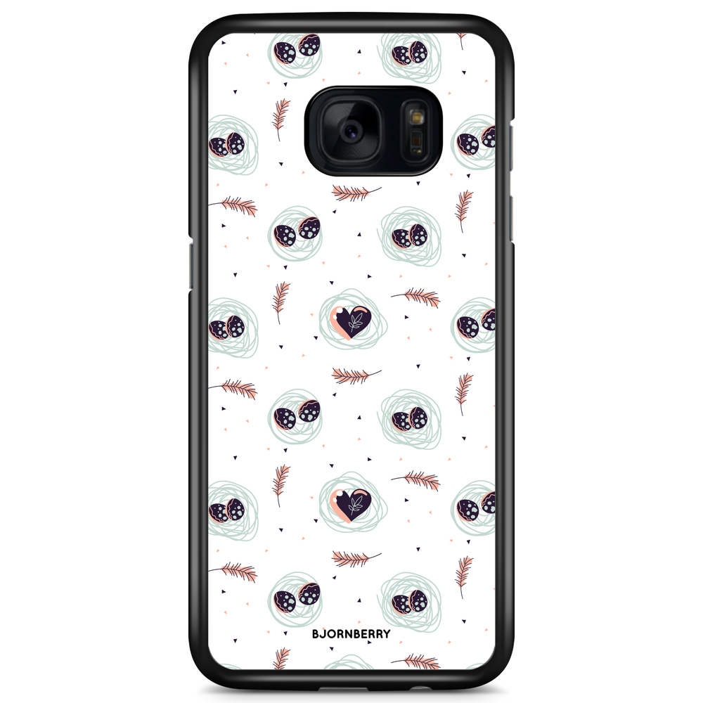 Samsung Galaxy S7 Case - Eggs and Hearts