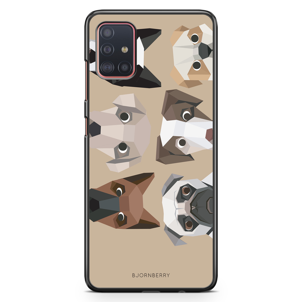 Samsung Galaxy A51 Case - Cute Dogs