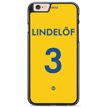 iPhone 6/6s Skal Custom - Sverige Namn/Nummer