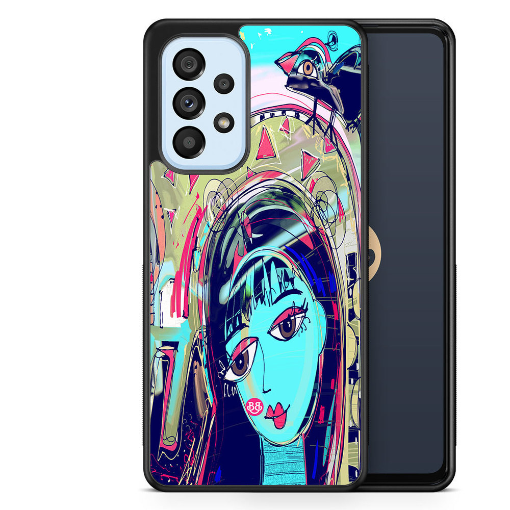 Samsung Galaxy A53 5G Case - Abstract Cat