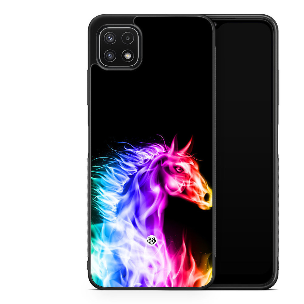 Samsung Galaxy A22 5G Case - Flames Horse