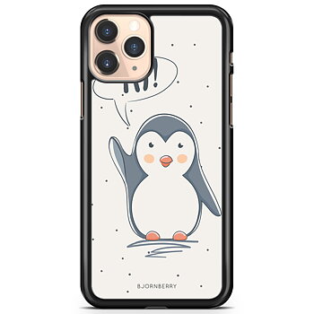 iPhone 11 Pro Max Skal - Söt Pingvin
