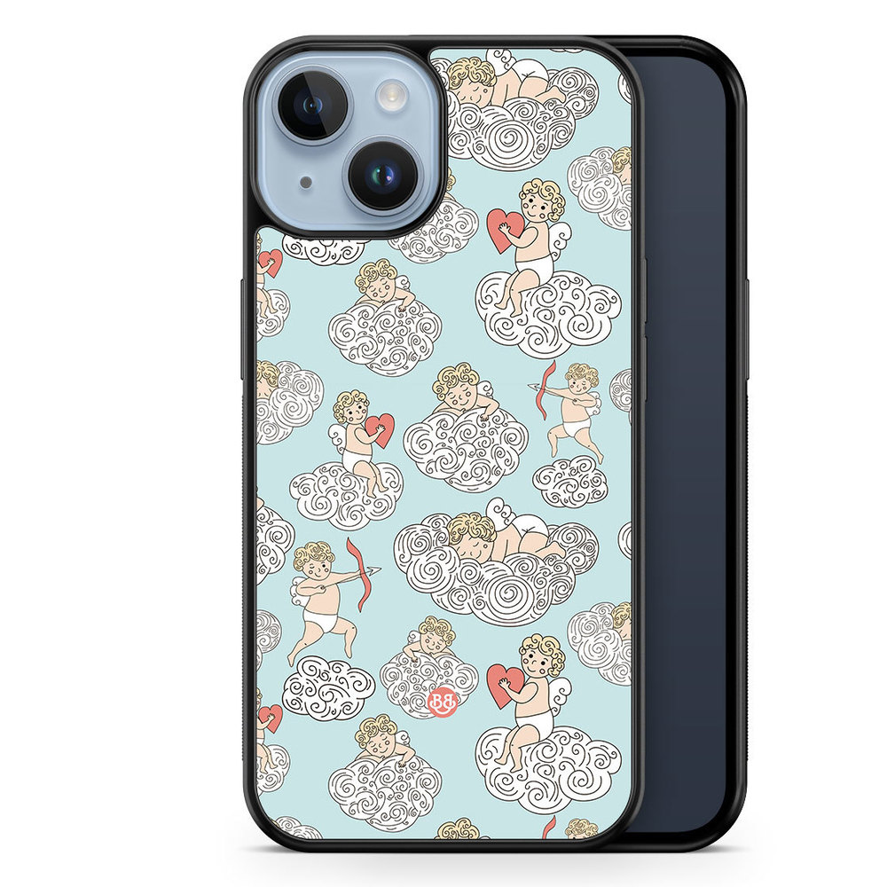 iPhone 14 Plus Case - Angels and Clouds