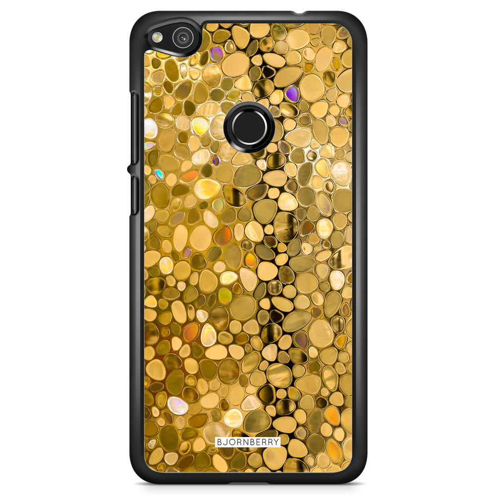 Huawei Honor 8 Lite Case - Stained Glass Gold