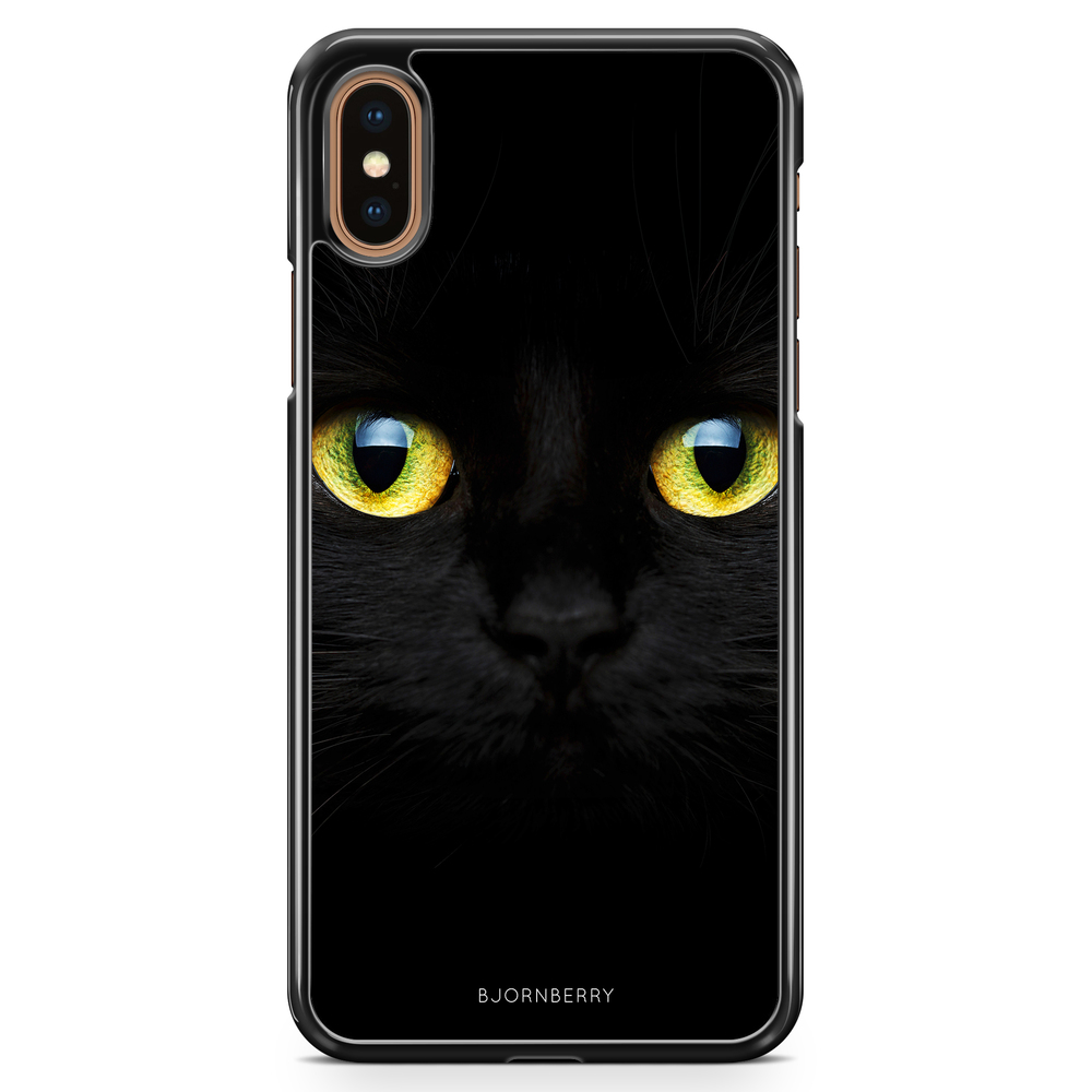 iPhone XS Max Case - Black Cat Close Up
