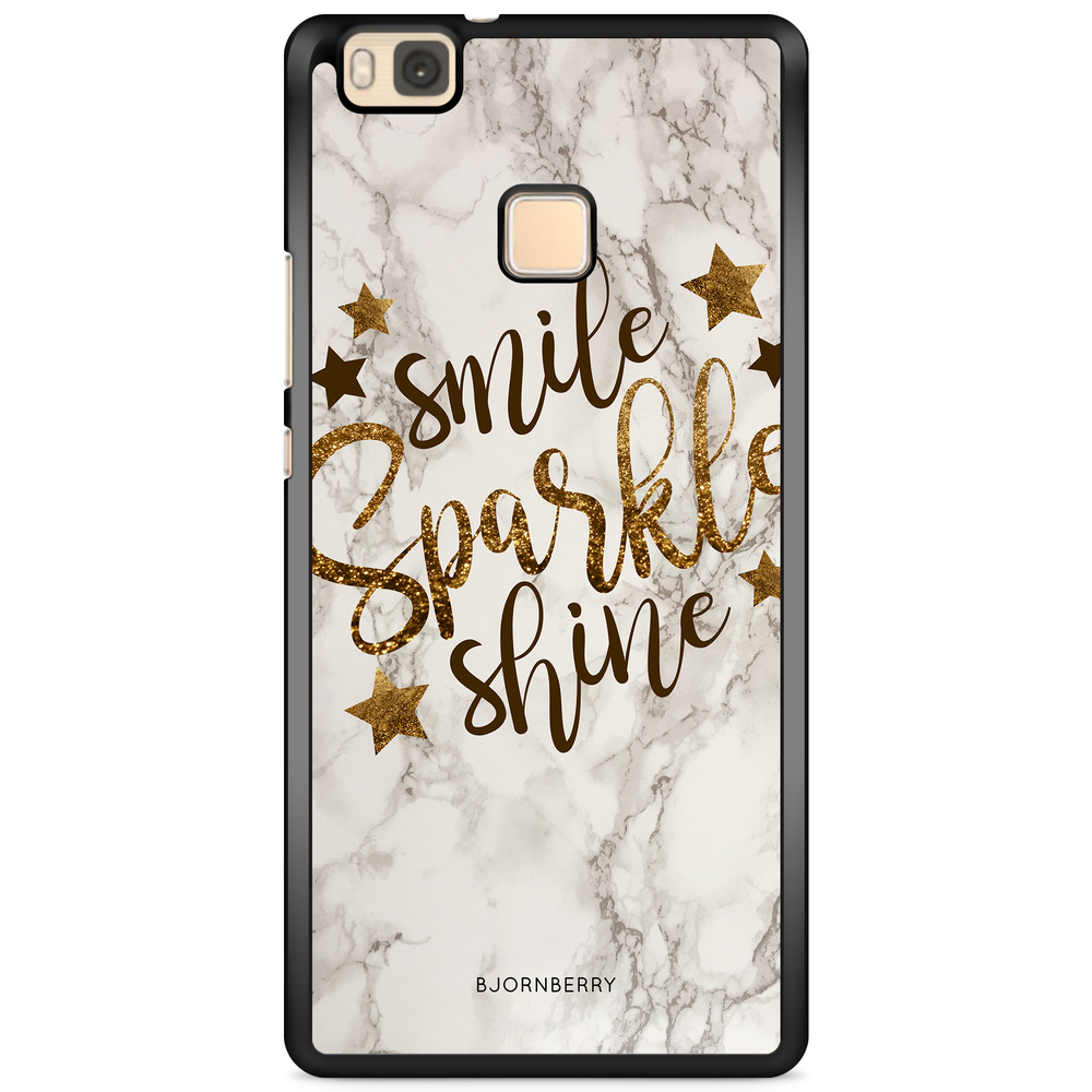 Huawei P9 Lite Case - Smile,Sparkle,Shine