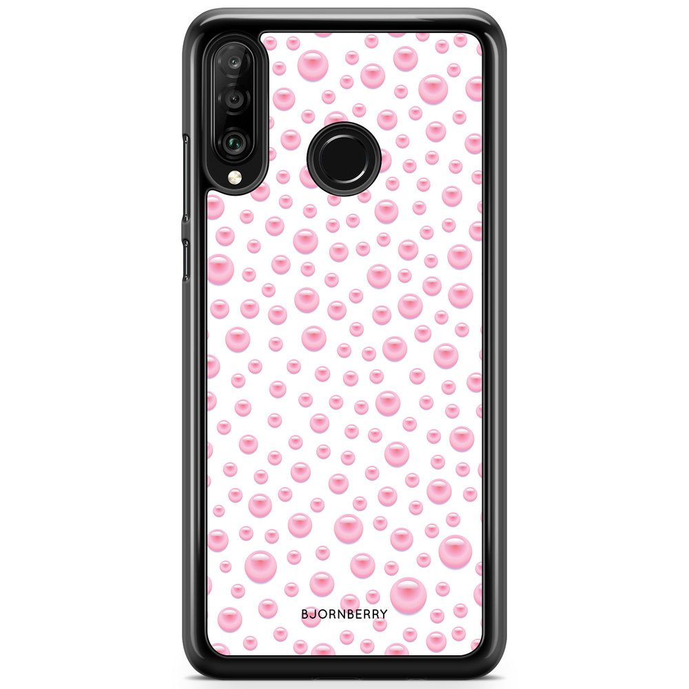 Huawei P30 Lite Case - Pink Pearls