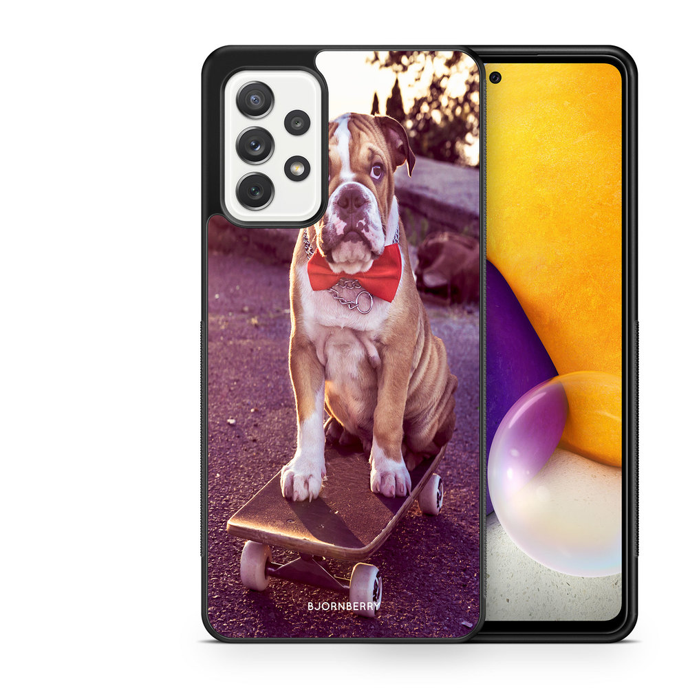Samsung Galaxy A52/A52s 5G Case - Bulldog skateboard