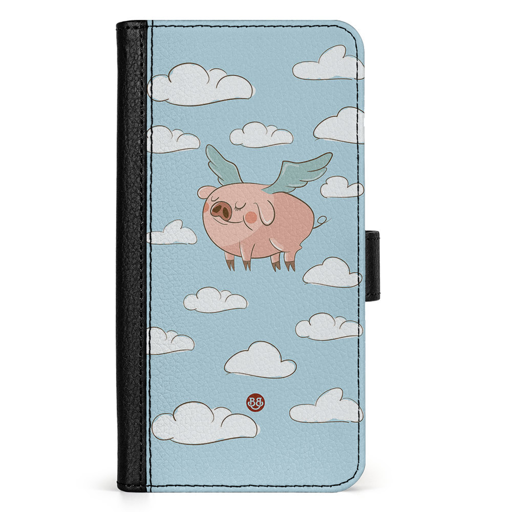 Xiaomi 13 Pro Wallet Case - Flying Pig