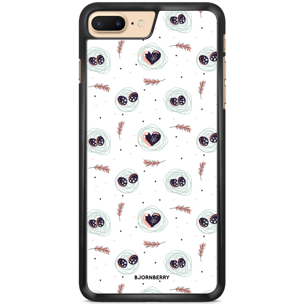 iPhone 7 Plus Case - Eggs and Hearts