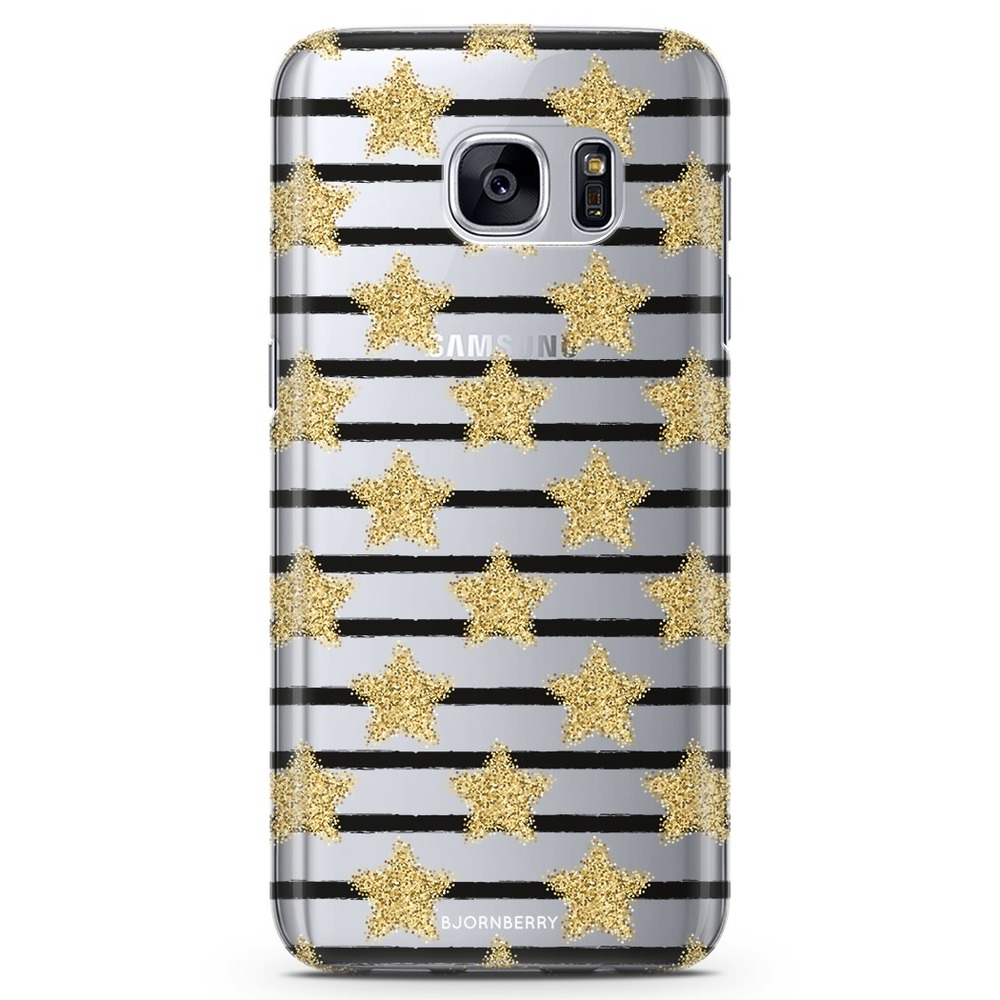 Samsung Galaxy S6 TPU Case - Gold Stars